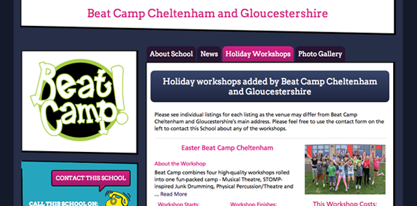 Add Your Holiday Workshops